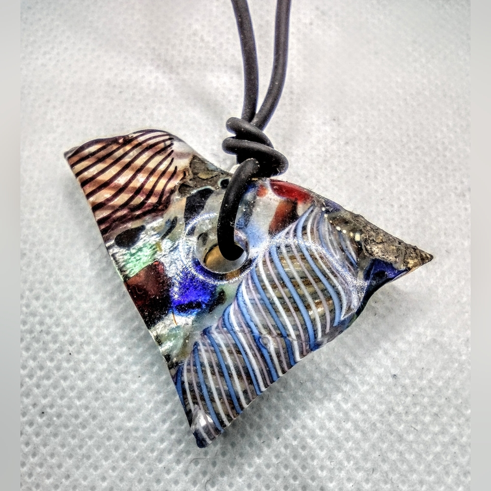 Murano Glass Pendant Necklace View 3